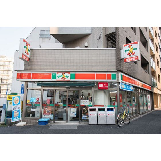 【周辺】 | アムス東池袋 | コンビニ「サンクス南大塚3丁目店まで86ｍ」
