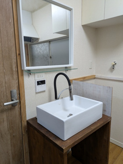◆朝の準備に便利な洗面台◆