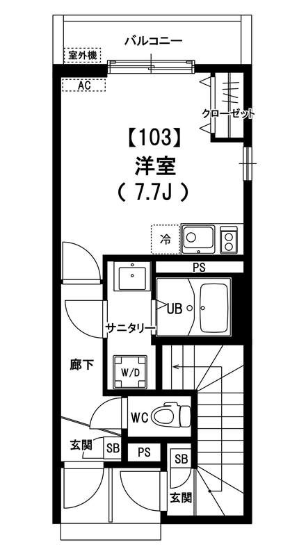 リブリ・たんぽぽの間取り