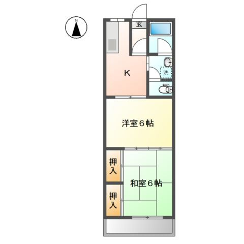 グリーンメゾンの間取り