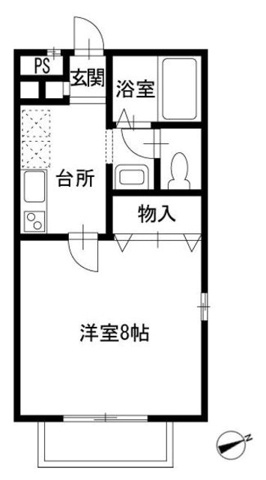 エスパシオＣＤの間取り