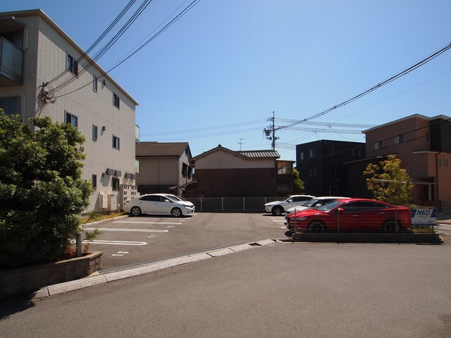 ベルフレージュの駐車場