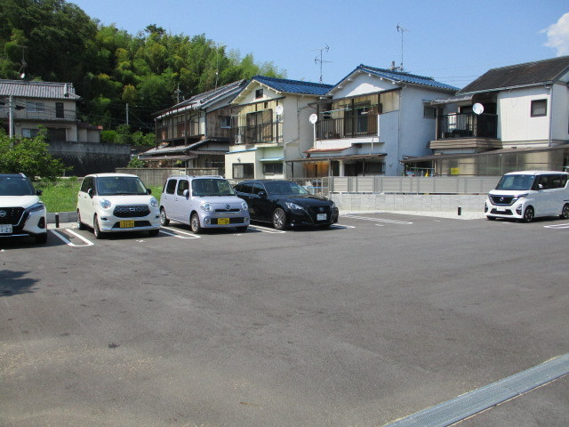セフィールド1の駐車場