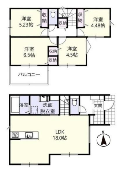 奈良市西ノ京町 ２号棟 ／新築一戸建