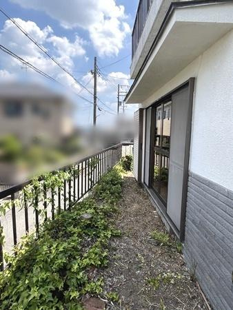 生駒郡斑鳩町龍田北１丁目　一戸建の庭|■現地撮影写真■