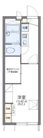 レオパレスコンステラションの間取り