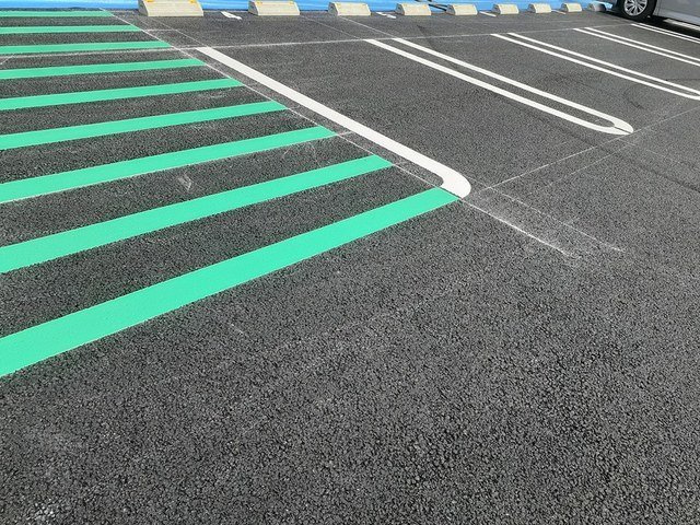 椿庵の駐車場