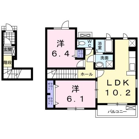 ラ・クラルテの間取り