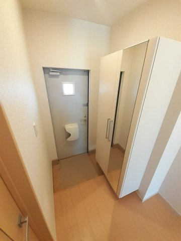エアリー　カーサＢの玄関