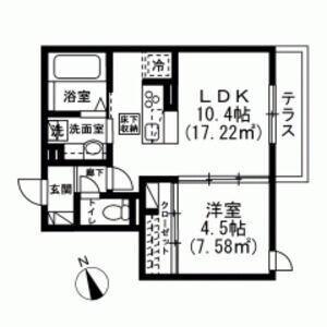 【間取り】 | ソレイユ調布-下石原3丁目-