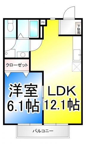 パストラル21の間取り