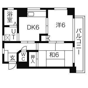 【間取り】 | セントラルハイツ駒方