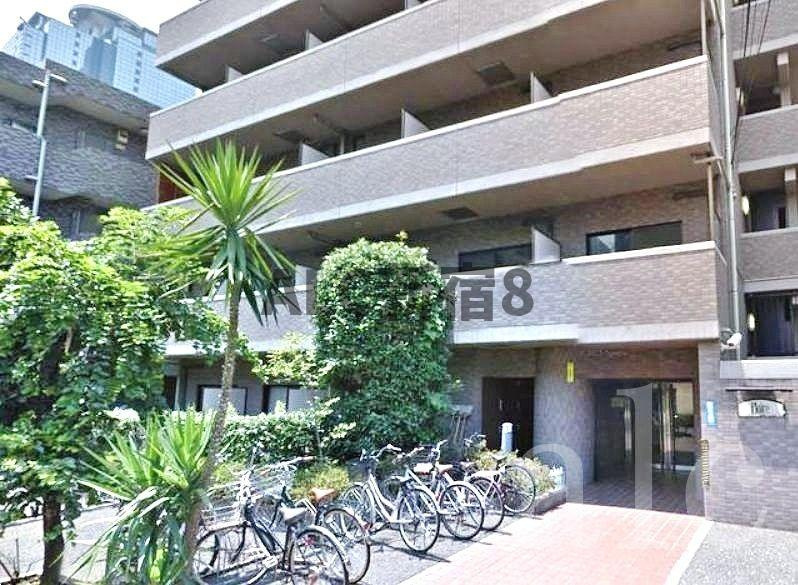 プレール西新宿のその他共用部分|自転車置場です
