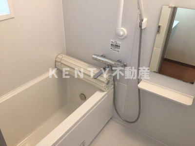 【浴室】 | 池上サンハイツ | コンパクトで使いやすいお風呂です