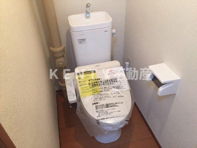 【トイレ】 | 池上サンハイツ | シンプルで使いやすいトイレです