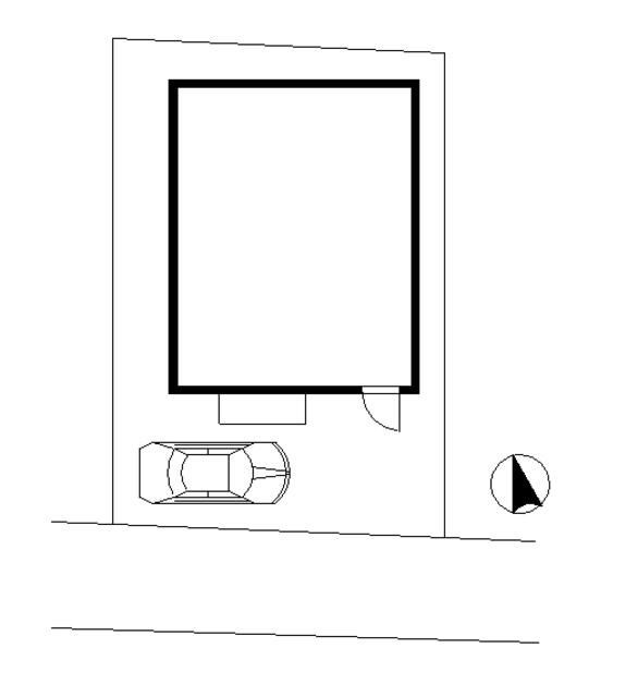 上水本町１丁目戸建の区画図
