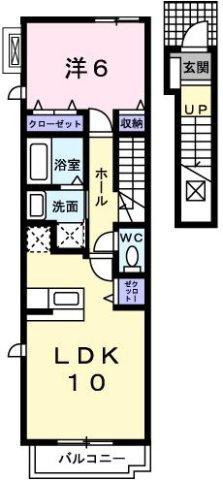 フラン　カルムの間取り