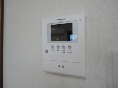 【セキュリティ】 | アンジュー　壱号館 | カメラ付インターホン
