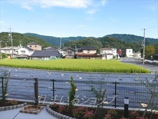 グランシャリオⅢの展望|募集のお部屋（102号室）からの眺望です！