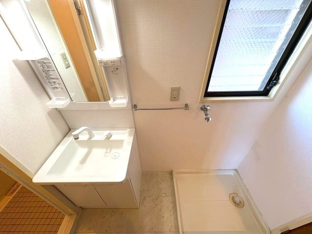 マンションリベラルの洗面所
