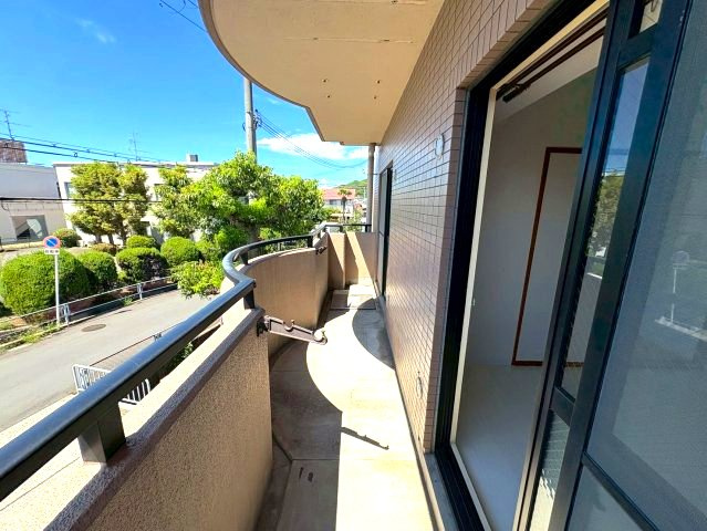 マンションリベラルのバルコニー