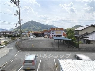 クレストール亀山の展望|募集のお部屋（203号室）からの眺望です！