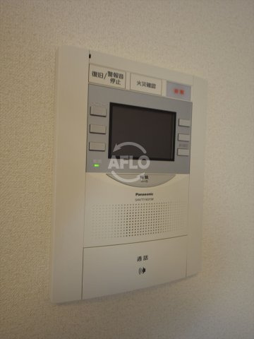 プレサンス谷町七丁目Ⅱのセキュリティ|プレサンス谷町七丁目II　TVモニター付きインターホン