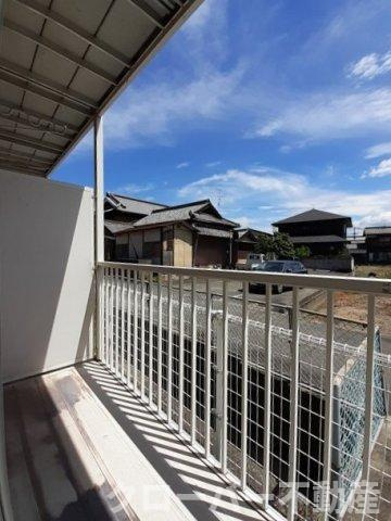 スカイハイツ川井のバルコニー