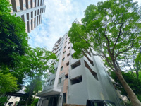 【外観】 | シーサイドももちヴェルデコート　5番館☆仲介手数料無料☆ | 電線がすべて地中化され、美しくフラットに整備された計画都市「シーサイドももち地区」。洗練された街並みが広がり、日々の暮らしに心地よい開放感を与えてくれます。