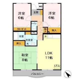 【間取り】 | ルミエール南都