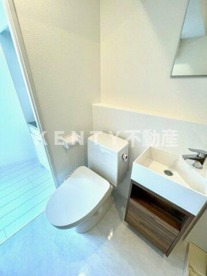 【トイレ】 | Ｐｒｉｍｅ蒲田 | 清潔感のあるトイレです