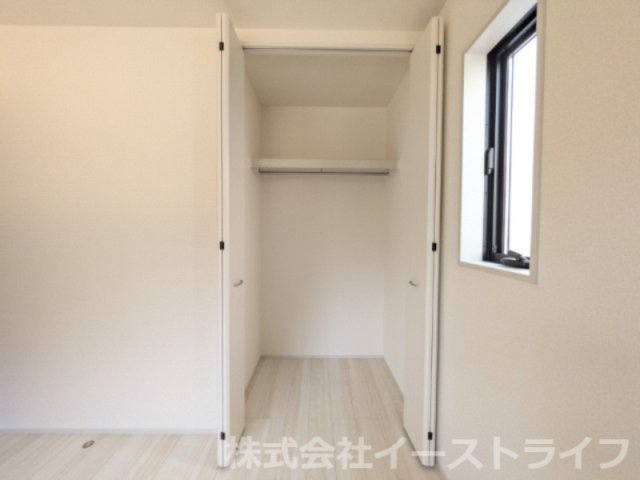 【新築戸建】　いわき市錦町江栗1丁目第2　長期優良住宅　全1棟の収納|同社施工写真　各居室に収納が付いているので困りません
