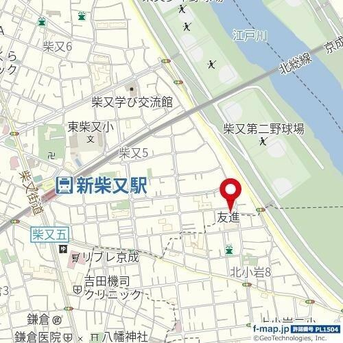 ベルサイオンⅡの地図