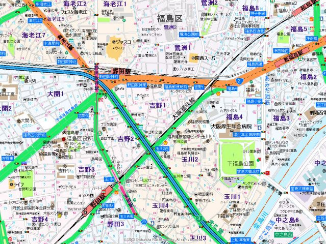 【地図】 | KHKコート西野田
