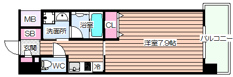 【間取り】 | KHKコート西野田