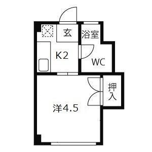 良本三川口マンションの間取り