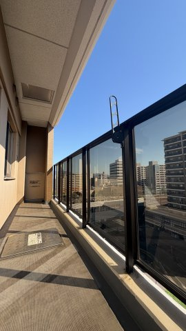 RJRプレシア吉塚駅前のバルコニー
