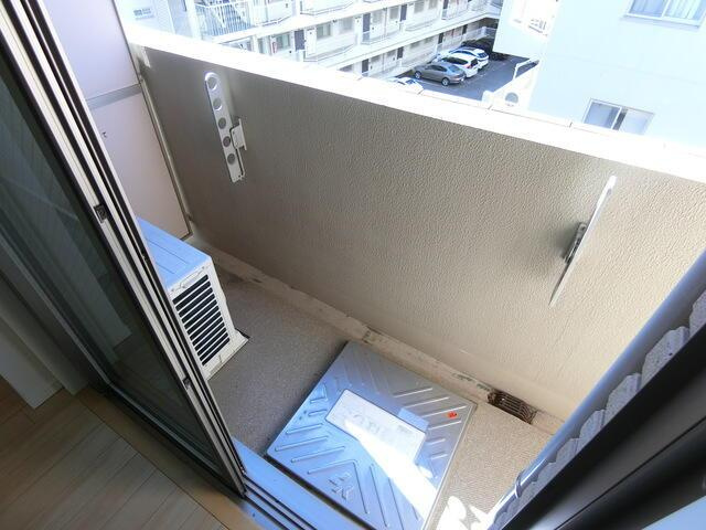 Lasante広尾のバルコニー
