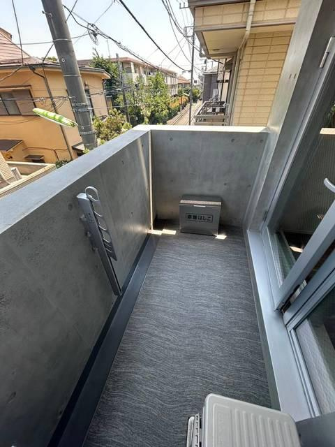 プライマル下北沢のバルコニー