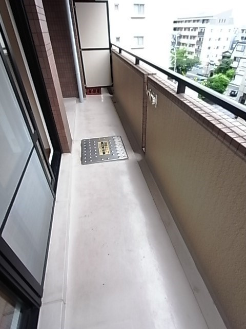 ピークⅡのバルコニー