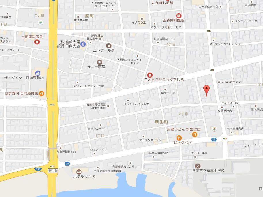 メゾンジュネの地図