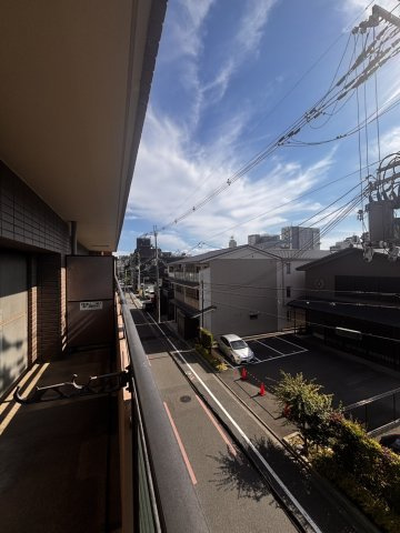 サンマンションドゥーシェ御所前の展望|丸太町間之町の角地