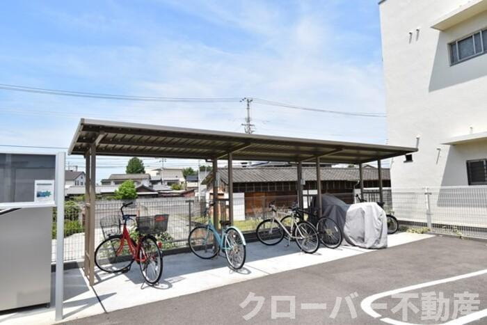 リバーサイドのその他共用部分|駐輪場