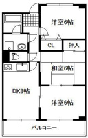 【間取り】 | クレール弐番館