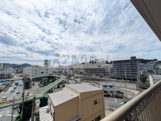 柏原市国分本町１丁目の賃貸マンションの展望
