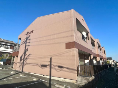 【外観】 | コーポラス管石 | 外観写真（昼）