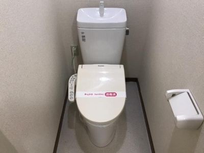 【トイレ】 | コーポラス管石 | シャワー付きトイレ（イメージ）
