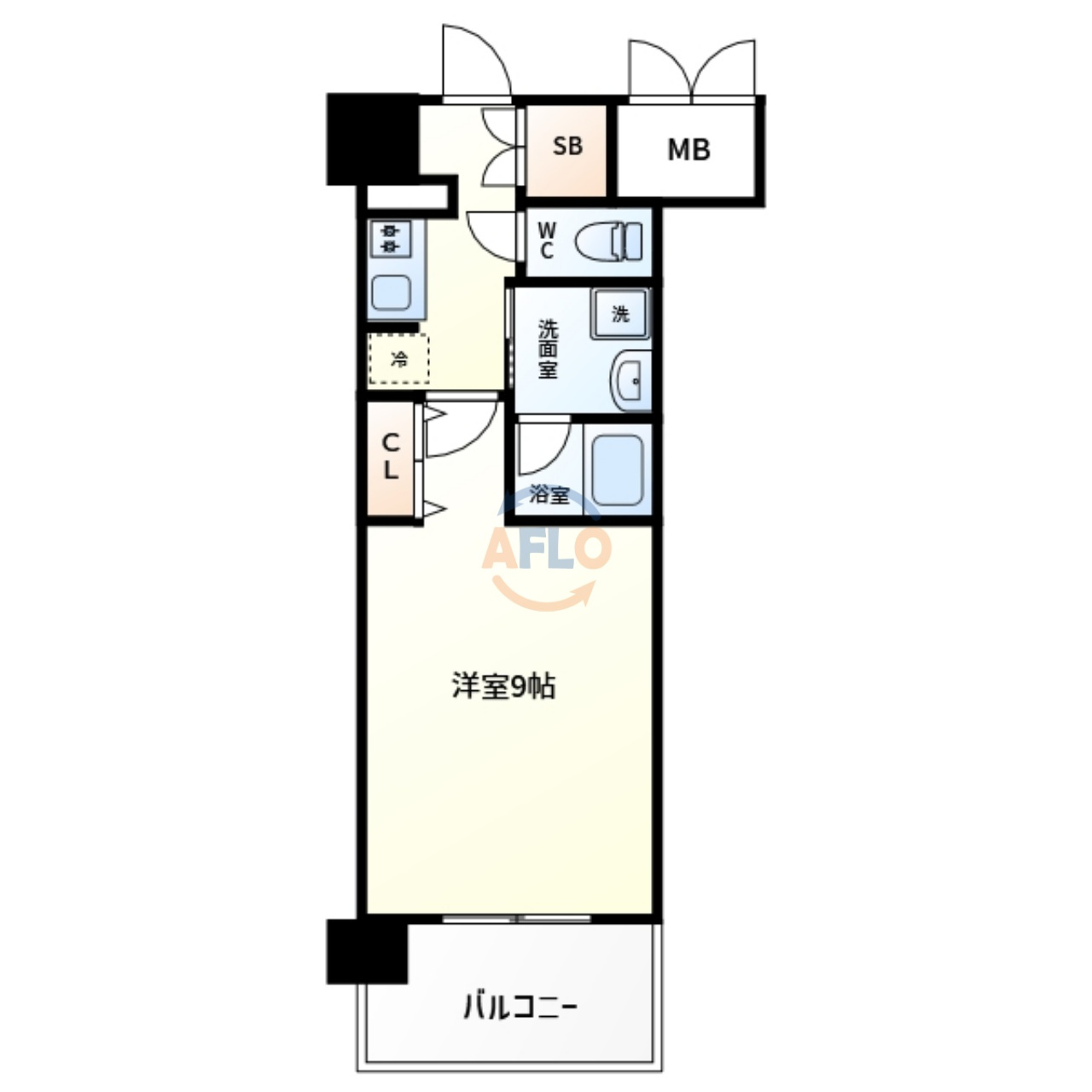 セイワパレス美章園駅前の間取り|セイワパレス美章園　間取り