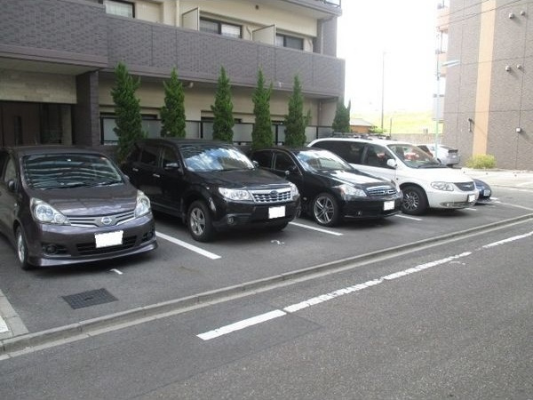 リバーコート砂田橋Ⅱの駐車場