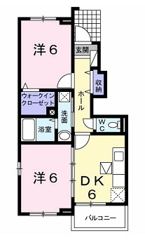 フレイム　雪の間取り